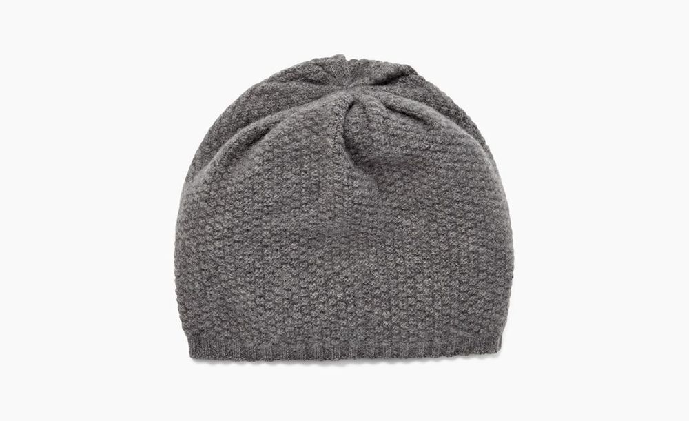 Ugg Hendrix Popcorn Stitch - Mens Hats - Medium Grey - NZ (1520GRFZB)